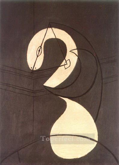 Figure Tete de femme 1930 Cubism Oil Paintings
